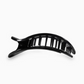 Round Flat Hair Clip | Jet Black