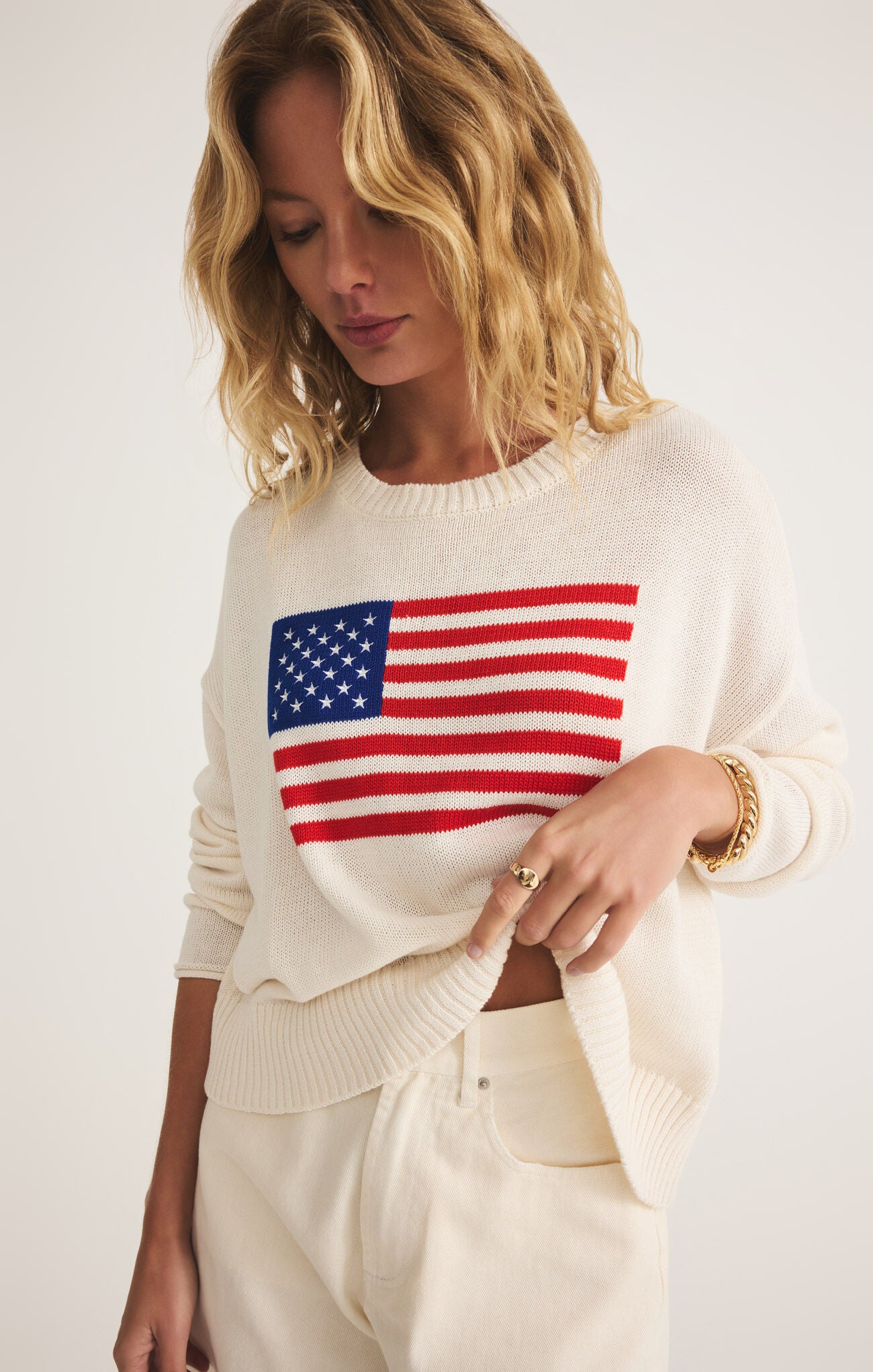 Sienna Patriot Top-340 RTW TOP - SWEATER-FORMAL SOCIETY