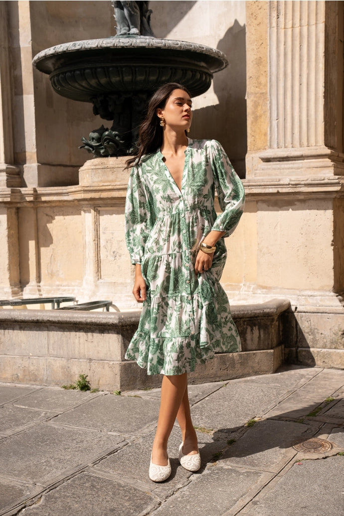 Sienna Shirt Midi Dress