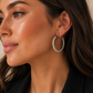 Crystal Hoop Earrings