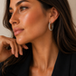 Crystal Hoop Earrings