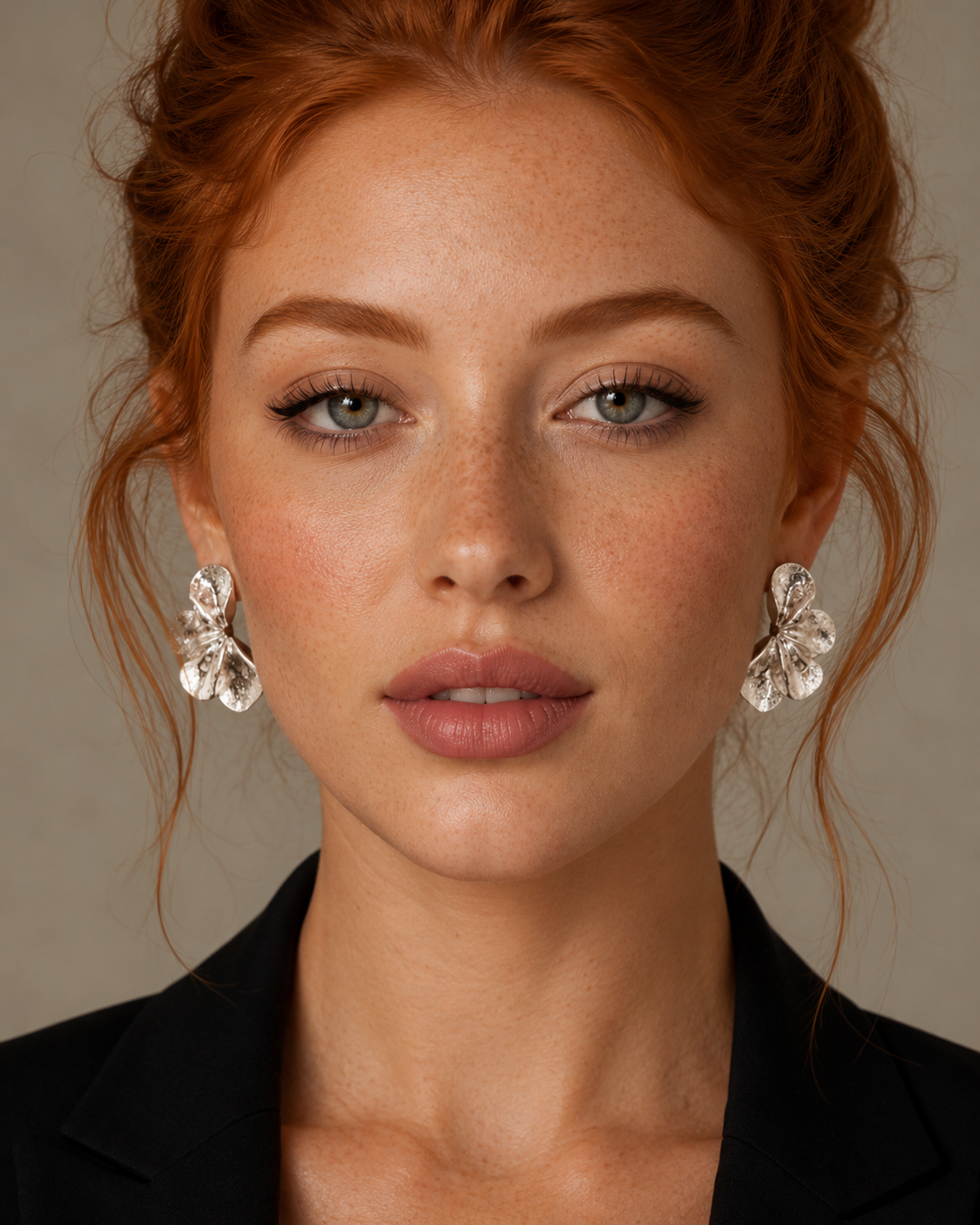 Flower Post Earring