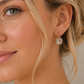 Crystal Gold Earring
