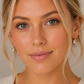 Crystal Gold Earring