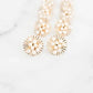 Sunburst Pearl Statement Stud Earrings-610 ACCESSORIES - EARRING-FORMAL SOCIETY