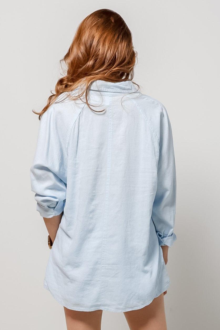 The Perfect Linen Top-300 RTW TOP - LONG SLEEVE-FORMAL SOCIETY