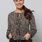 Long Sleeve Leopard Top