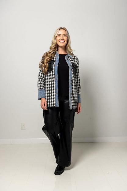 Vegan Leather Pants-440 RTW BOTTOM - DRESS-FORMAL SOCIETY