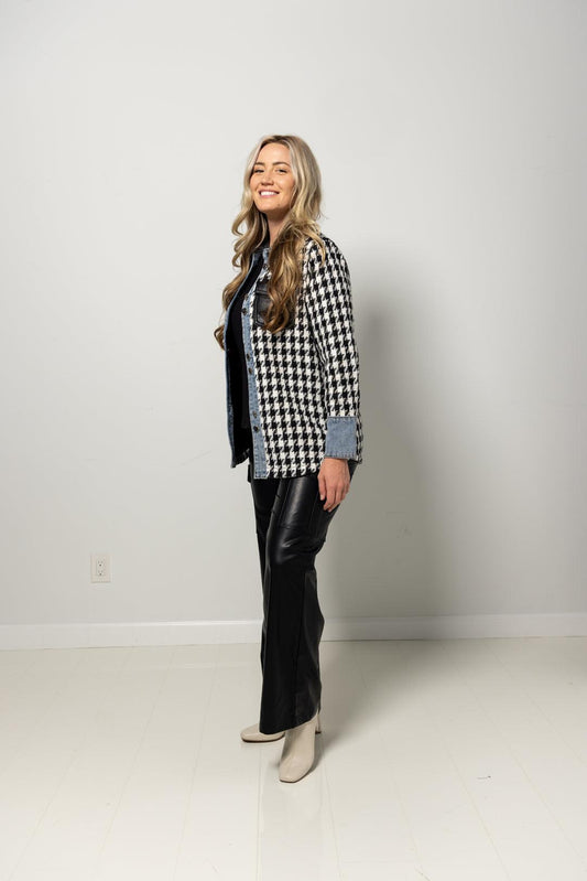 Vegan Leather Pants-440 RTW BOTTOM - DRESS-FORMAL SOCIETY
