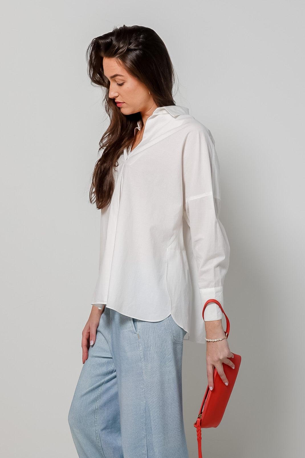 Woven Basic Shirt-300 RTW TOP - LONG SLEEVE-FORMAL SOCIETY