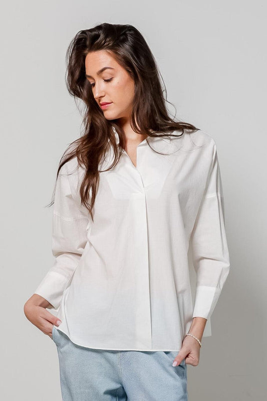 Woven Basic Shirt-300 RTW TOP - LONG SLEEVE-FORMAL SOCIETY