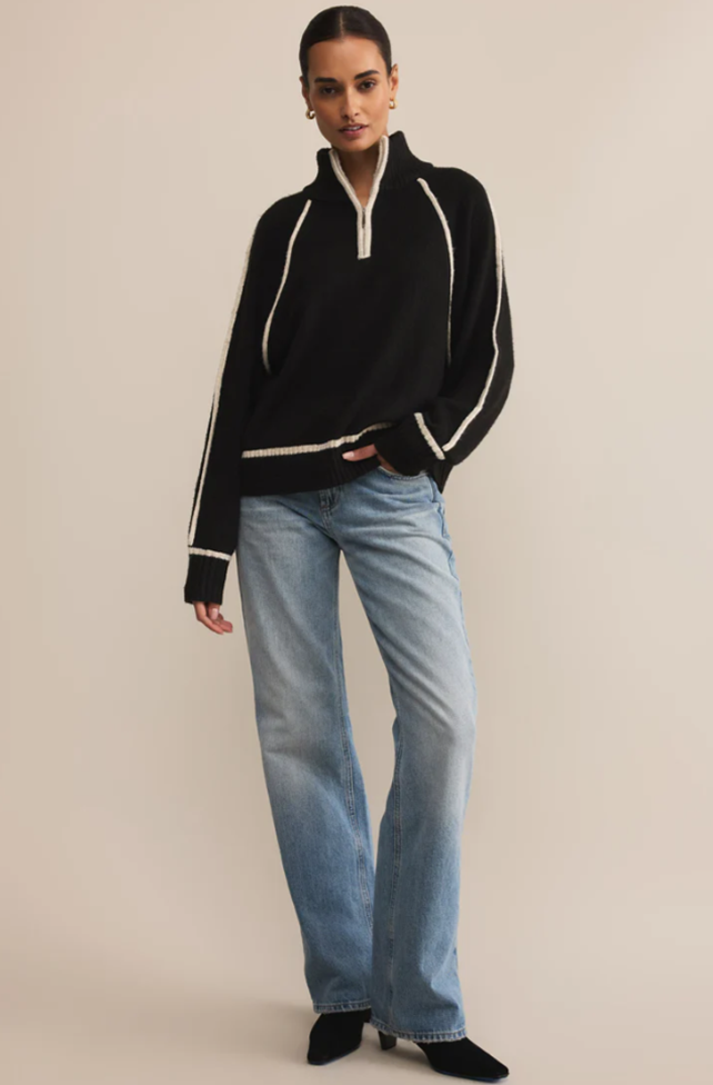 Alps Half Zip Sweater