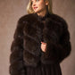 Copenhagen Faux Fur Cape Jacket
