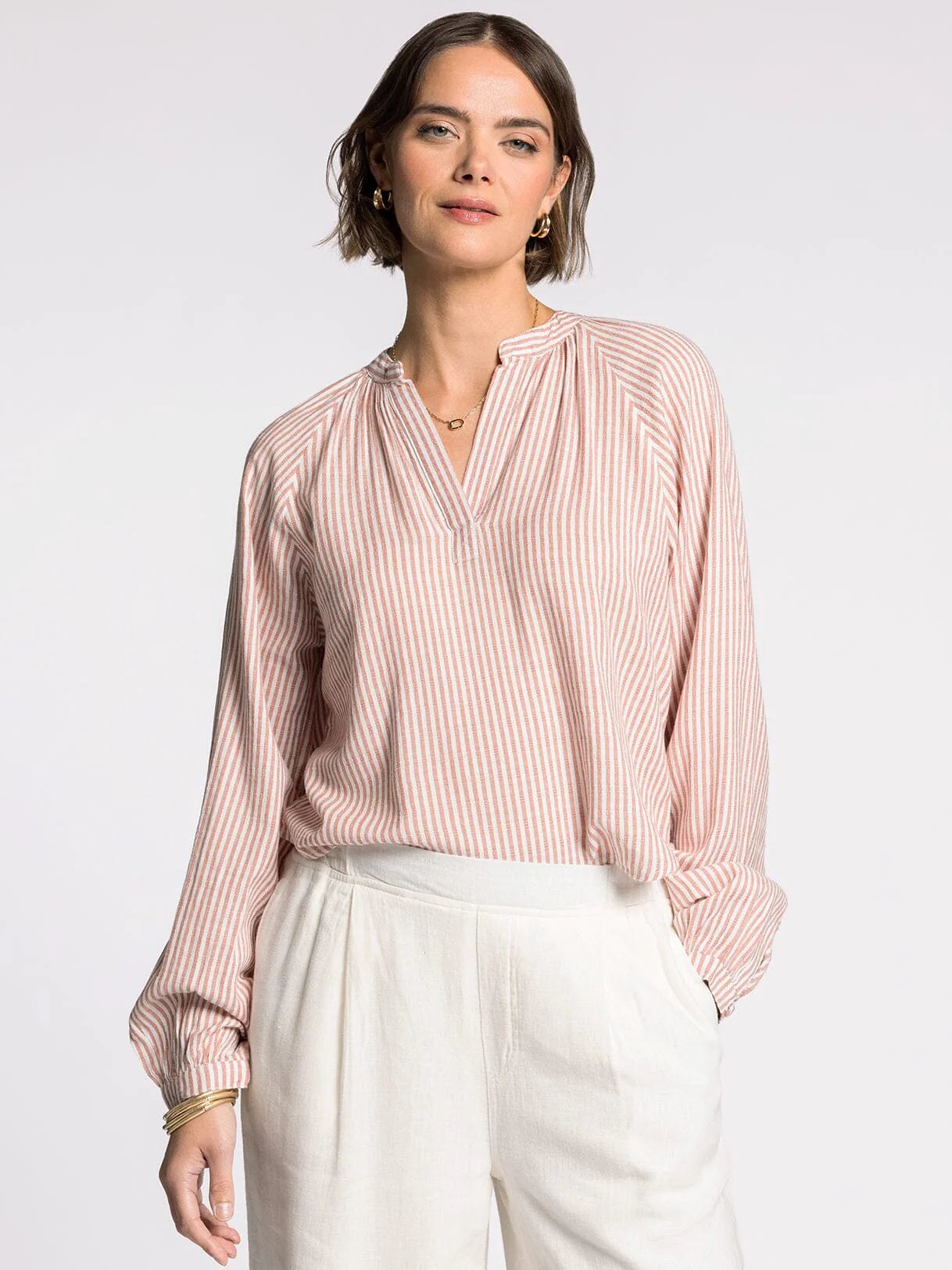 Bethany Top - Rose