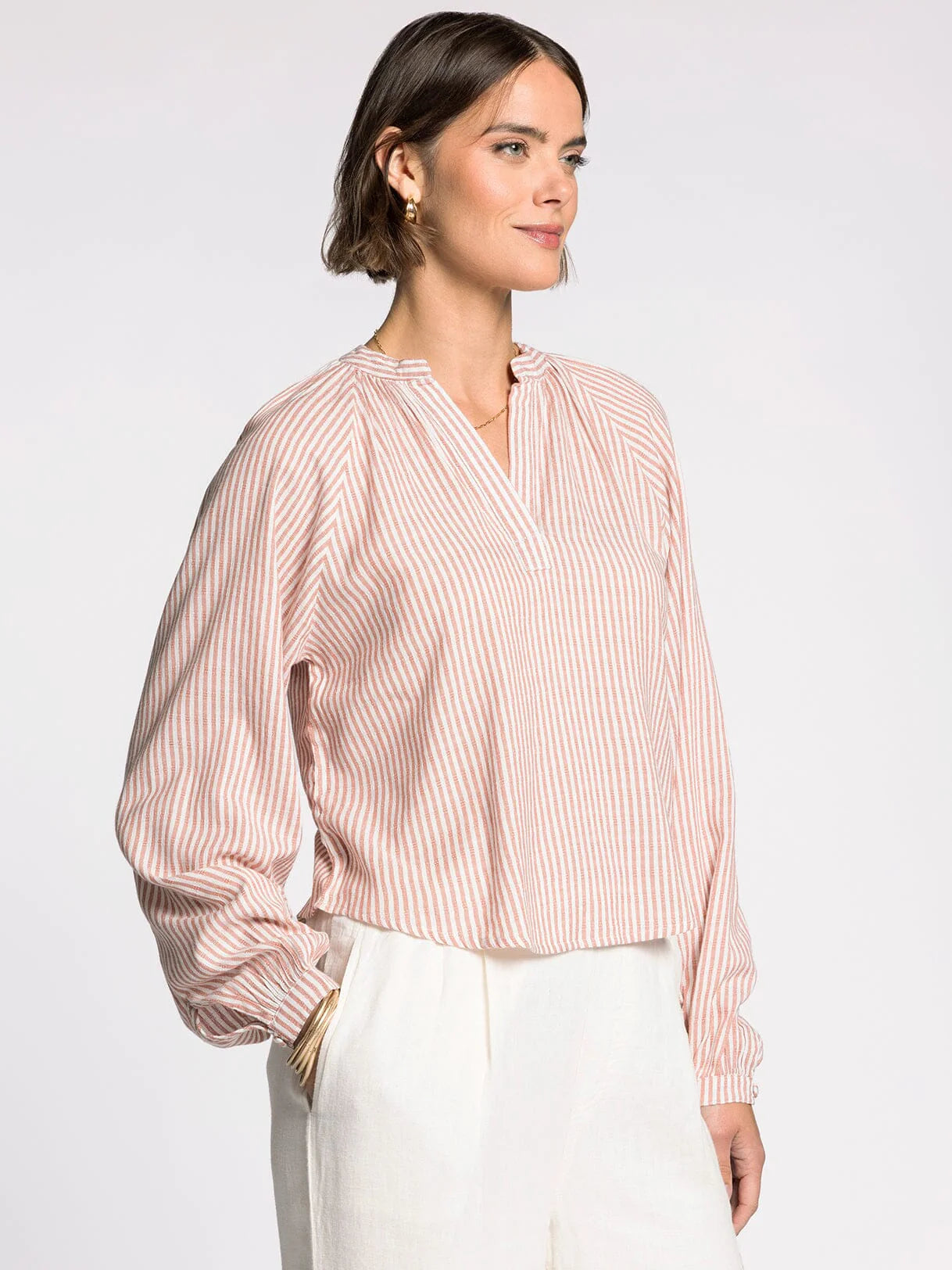 Bethany Top - Rose