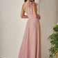 Custom Gown | Charlotte Chiffon one shoulder dress