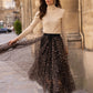 Aria Leopard Print Tulle Skirt