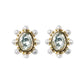 Crystal Pearl Oval Stud Earrings-610 ACCESSORIES - EARRING-FORMAL SOCIETY