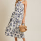 Abstract Print Dress