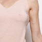 Lexi Shiny Tank Cami - Pink