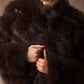Copenhagen Faux Fur Cape Jacket