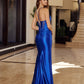 V Neckline Prom Dress with Corset Back