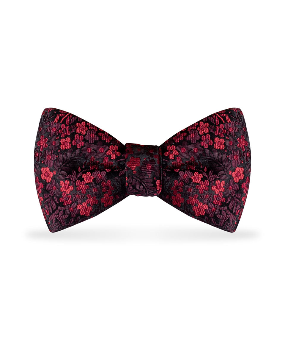 Michael Kors Floral Patterned Pre-Tie Bow Tie-JFW-DISTRICT 1