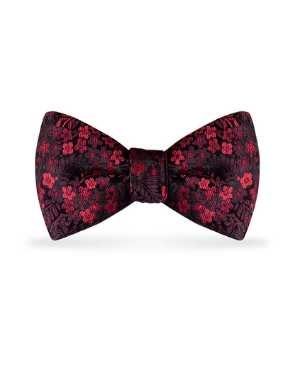 Michael Kors Floral Patterned Pre-Tie Bow Tie-JFW-DISTRICT 1