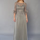 K268067 Amazing Sequin and Chiffon A-line Gown