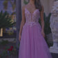 Tulle Fit and Flaire Prom Dress