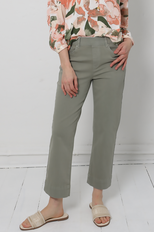 Pull on Kick Flare Capri-430 RTW BOTTOM - CASUAL-FORMAL SOCIETY