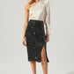 VICTORIA SEQUIN MIDI SKIRT-420 FORMAL BOTTOM - SKIRT-FORMAL SOCIETY