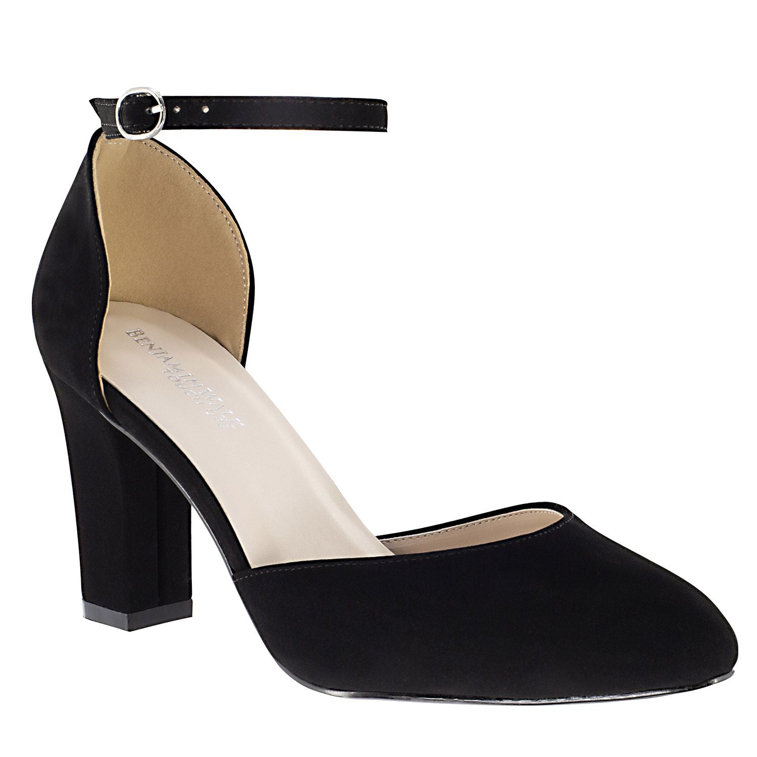  classic closed toe design that features an elegant 2.5 inch heel.