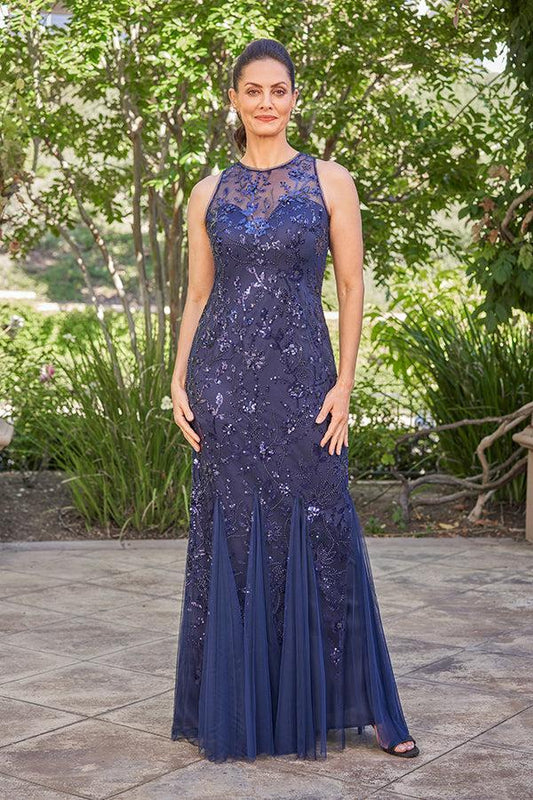 An exquisite Aurora Lace fit and flare gown - K258025-999 FORMAL - MOB-FORMAL SOCIETY